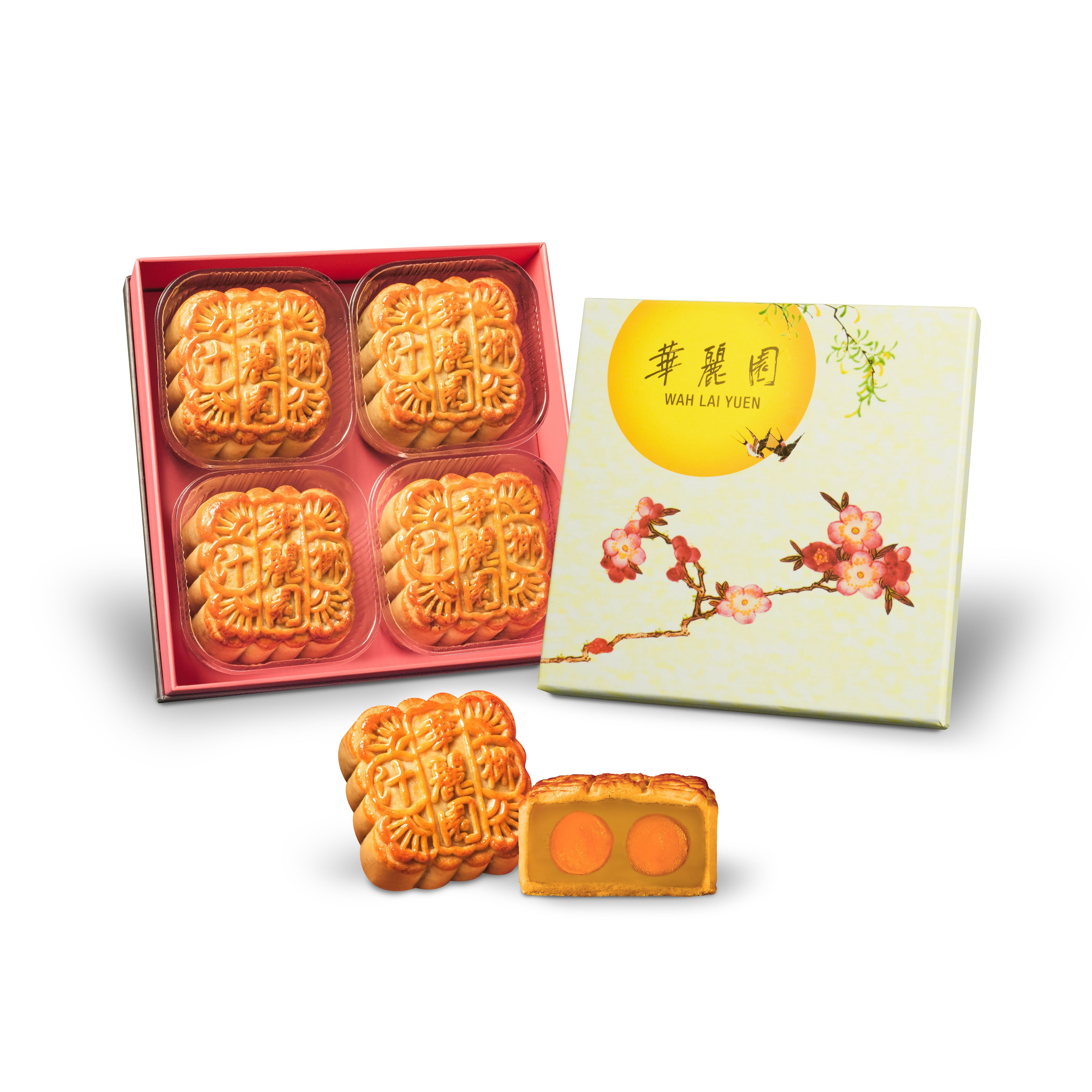 椰汁雙黃白蓮蓉月餅 (*精選)